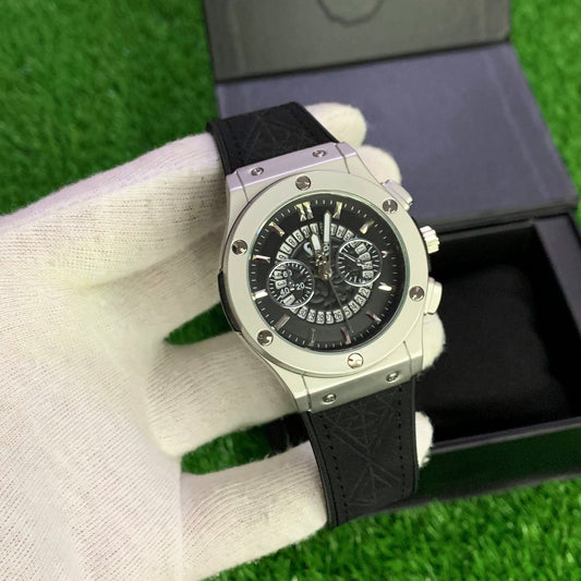 Premium Skeleton Watch V-001 LE - BLACK